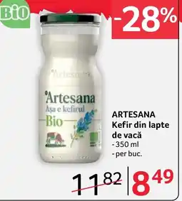 Selgros Artesana așa e kefirul bio Ofertă