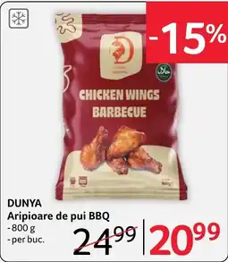 Selgros Dunya aripioare de pui bbq Ofertă
