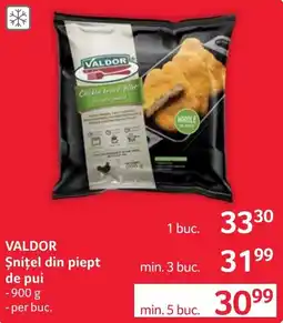 Selgros Valdor șnițel din piept de pui Ofertă