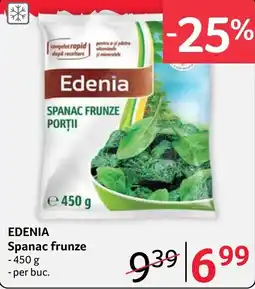 Selgros Edenia spanac frunze portii Ofertă