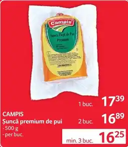 Selgros Campis șuncă premium de pui Ofertă