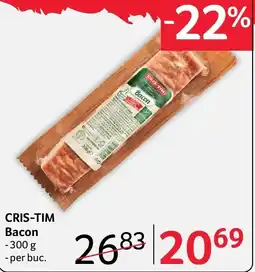 Selgros Cris-tim bacon Ofertă