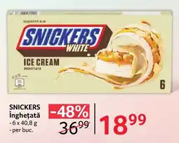 Selgros Snickers înghețată Ofertă