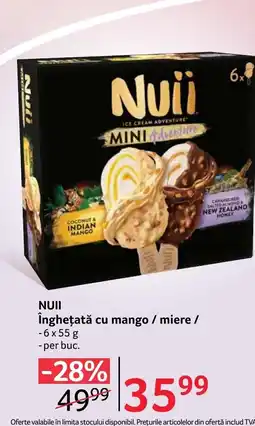 Selgros Nuii înghețată cu mango / miere Ofertă