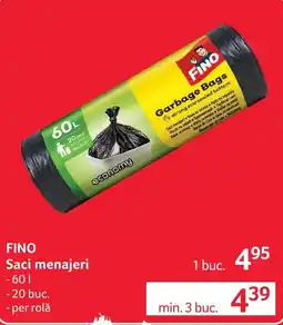 Selgros Fino saci menajeri Ofertă