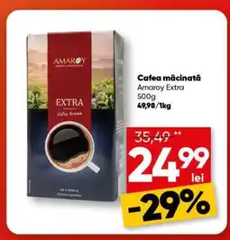 PROFI Cafea măcinată Amaroy Extra Ofertă