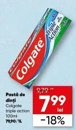 PROFI Pastă de dinți Colgate triple action 100ml Ofertă