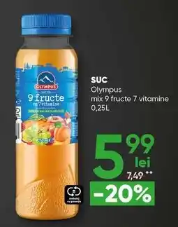 PROFI Olympus mix 9 fructe 7 vitamine Ofertă