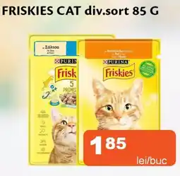 Unicarm Friskies cat div.sort Ofertă