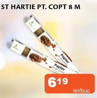 St Hartie Pt. Copt 8 M