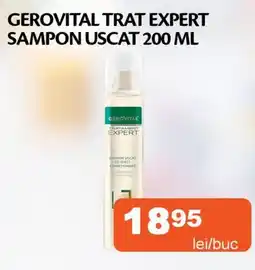 Unicarm Gerovital trat expert sampion uscat Ofertă