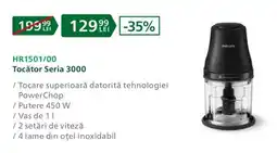 Carrefour HR1501/00 Tocător Seria 3000 Ofertă