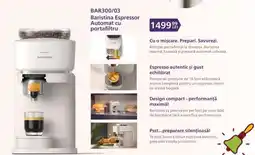 Carrefour BAR300/03 Baristina Espressor Automat cu portafiltru Ofertă