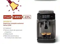Carrefour EP2224/10 Espressor complet automat Seria 2200 Ofertă