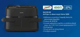 Carrefour NA150/00 Airfryer cu două coșuri Seria 1000 Ofertă