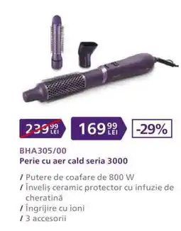 Carrefour BHA305/00 Perie cu aer cald seria 3000 Ofertă