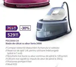 Carrefour PSG3000/20 Stație de călcat cu abur Seria 3000 Ofertă
