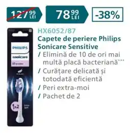 Carrefour Capete de periere Philips Sonicare Sensitive Ofertă