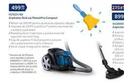 Carrefour Aspirator fără sac PowerPro Compact Ofertă