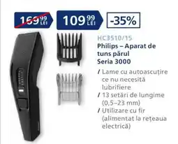 Carrefour Philips – Aparat de tuns păr Seria 3000 Ofertă