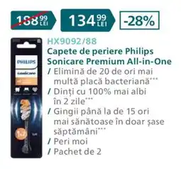 Carrefour Capete de periere Philips Sonicare Premium All-in-One Ofertă