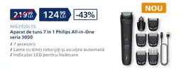Carrefour Aparat de tuns 7 in 1 Philips All-in-One seria 3000 Ofertă