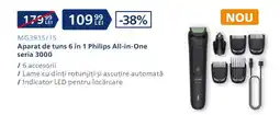 Carrefour Aparat de tuns 6 in 1 Philips All-in-One seria 3000 Ofertă