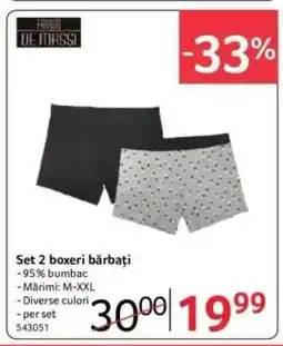Selgros Set 2 boxeri bărbați Ofertă