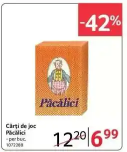 Selgros Cărți de joc Păcălici Ofertă