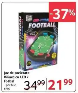 Selgros Joc de societate Biliard cu LED / Fotbal Ofertă