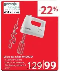 Selgros Mixer de mână M420CW Ofertă