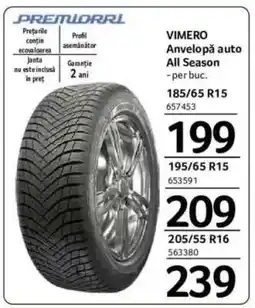 Selgros VIMERO Anvelopă auto all season Ofertă