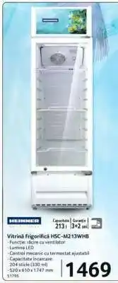 Selgros Vitrină frigorifică HSC-M213WHB Ofertă
