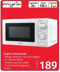 Selgros Cuptor microunde Ofertă
