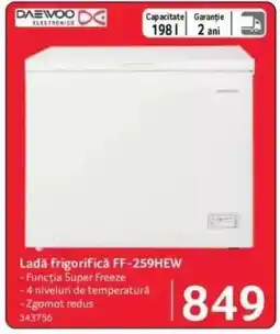 Selgros Ladă frigorifică FF-259HEW Ofertă