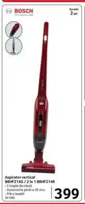 Selgros Aspirator vertical BBHF214G / 2 în 1 BBHF214R Ofertă