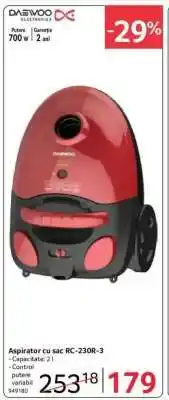 Selgros Aspirator cu sac RC-230R-3 Ofertă