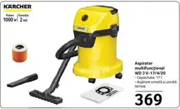 Selgros Aspirator multifuncțional WD 3 V-17/4/20 Ofertă