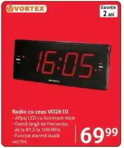 Selgros Radio cu ceas VO2610 Ofertă