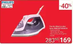 Selgros Fier de călcat cu abur Seria 3000 DST3020/30 Ofertă
