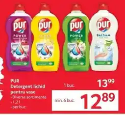 Selgros PUR Detergent lichid pentru vase Ofertă