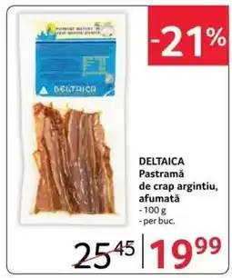 Selgros DELTAICA Pastramă de crap argintiu afumată Ofertă
