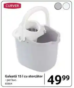 Selgros Găleată 15 l cu storcător Ofertă