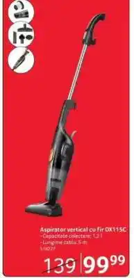 Selgros Aspirator vertical cu fir DX115C Ofertă