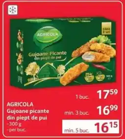 Selgros AGRICOLA Gujoane picante din piept de pui Ofertă