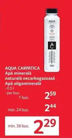 Selgros AQUA CARPATICA Ofertă