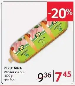 Selgros PERUTNINA Parizer cu pui Ofertă