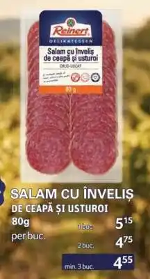 Selgros SALAM CU ÎNVELIȘ DE CEAPĂ ȘI USTUROI Ofertă