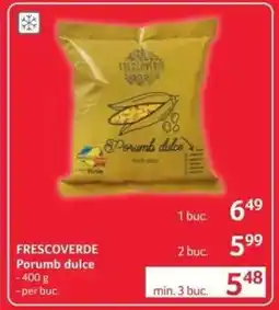 Selgros FRESCOVERDE Porumb dulce Ofertă
