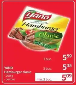 Selgros YANO Hamburger clasic Ofertă